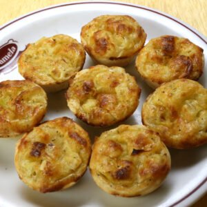 Mini Quiche de Alho Poró da Gamela (unidades)