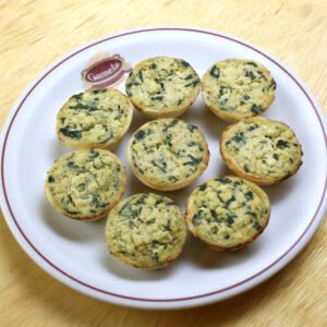 Mini Quiche de Ricota e Espinafre da Gamela (unidades)